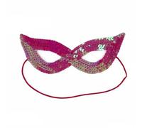SLJYM Women Girl Sequins Sexy Fox Cat Eye Mask Half Face Masks Lady Girls Eyewear Party Masquerade Gift Christmas Halloween