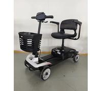 SLK Elite Portable Boot Mobility Scooter - 4mph, Basket & Armrests - Red