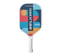 SLK Evo Control XL Pickleball Paddle | G8 Power Carbon Fiber Pickleball Paddle Face with Spinflex Surface and Rev-Control Polymer Core | Designed in The USA | Holderness Family
