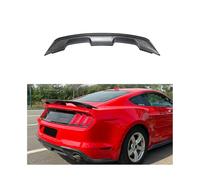 SLLGSDM Car Spoiler for Ford Mustang MK6 2015 2016 2017 2018 2020 20212022 GT500, Car Rear Spoilers Lip Tail Wing Body Kits Car Tail Spoiler Wing Car Accessories,Carbon fiber texture