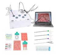 SLLSAGE Educational Laparoscopic Skills Simulator, Training Box with 8 Practice Modules and 1080p HD Camera for Students and Learning(Size:30° Lens)