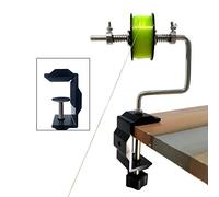 SLMOZKA Fishing Line Spooler Silver Reel Winder Spool Tackle Winder spooling Station Winding System Ultimate Line (C-with U Clamp)
