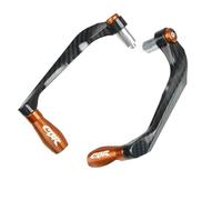 SLMPXSGH Motorcycle Universal Handlebar Grips Guards For CBR 600 F2 F3 F4 F4i CB599 CBR600RR CBR1000RR Brake Clutch Levers Guard Protector(Orange)