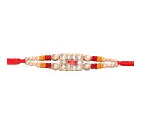 SLNDOKTG Rakshabandhan Set for Bhaiya, Bhabhi on Indian Rakhi Rakshabandhan Festival,Rakhi Threads/Rakhi Bracelets/Rakhi for Brother, Best for Brother Set of 1