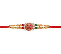 SLNDOKTG Set of 1 Rakhi Rakhi for Brother and Bhabhi Rakhi Bracelet Rakhi Thread Rakhee for Brother Raksha Bandhan Bracelet Bhaiya Bhabhi Rakhi