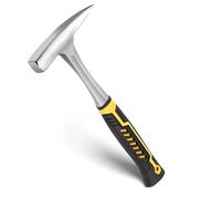 SLNIHAMS Tinner's Hammer, 18oz Sheet Metal Hammer Tools, Hvac Tool Tinners Hammer with Forged Steel Construction and Shock Reduction Grip, Sheet Metal Hammers, Welding and Chipping Hammer