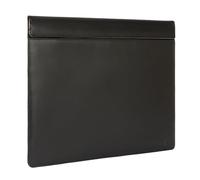 SLNT Weatherproof Nylon Faraday Bag with Silent Pocket Technology - Signal Blocking Device Sleeve for 13 inch and 15 inch Laptops and Tablets, Provides Instant Protection (Black Leather, 15 inch)