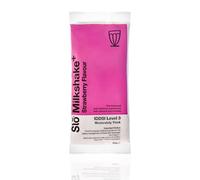 Slo Milkshake+ High Protein Pre-Thickened Nutritional Milkshake Nutri Drink for Dysphagia - High Protein & Calorie Boost - IDDSI Level 3 - Vegetarian, Halal, Kosher (14 Sachets, Strawberry IDDSI 3)