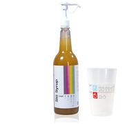 Slo Syrup Liquid Thickener for Dysphagia Friendly Drinks, 1 Litre Bottle with Pump. Thickens up to 200 drinks HOT and COLD.