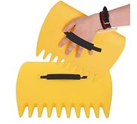 Sloane Leaf Scoops And Claws,Leaf Grabbers for Hands - Garden Rake Garden Tools Leaf Collecting Rake Large Hand Held Rakes for Fast Leaf & Lawn Grass Removal