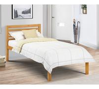 Slocum - Single - Solid Pine Bed - Pine - Wooden - Low Foot-End - 3ft - Happy Beds