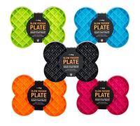 SloDog Slow Feeder Plate, Orange
