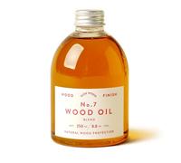 Sloe Wood No.7 Wood Oil - 100% Natural Danish Oil for Premium Woodwork Finish, Waterproof, Food-Safe sealant - Interior, Furniture, Outdoor (Clear, 250ml)