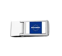 Slogan Aim Diversity Integration Slim Money Clip Stainless Holder Pocket Wallet