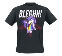Slogans BLEGHH! Unicorn T-Shirt black 3XL
