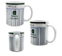 Mad Monkey - Freak in The Sheets - Excel Coffee Mug for Spreadsheet Fans - White/Green