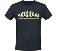 Slogans Something, somewhere went terribly wrong T-Shirt black 3XL