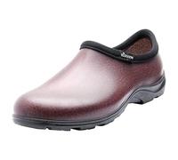 Sloggers Men's Leather Print Brown Garden Shoe, 9 UK