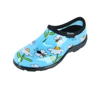 Sloggers Women's Bumble Bee and Flower Print Rain And Garden Shoes