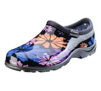 Sloggers Women's Rain and Garden Shoe Waterproof Comfort Shoe Medium Width, Flower Power, 8.5 UK