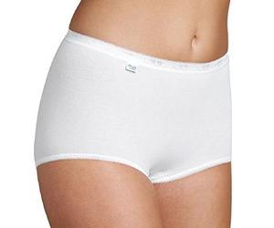 Sloggi 1 x Basic+ Cotton Rich Maxi Brief White 26