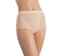 Sloggi Women's Maxi 2 Pack Control Knickers, Skin, 12 UK