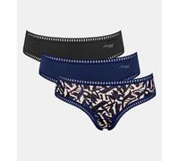 Sloggi Womens Unterhose - Blue Cotton - Size 2XL