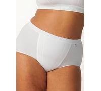 Sloggi 2 Pack Control Maxi Brief - White, White, Size 22, Women White