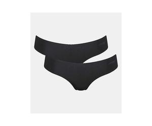 Sloggi 2 Pack Hipstring Microfibre Briefs Black