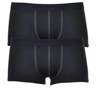 Sloggi Men 24/7 Hipster 2P Plain Boxer Briefs, Black, Large (Manufacturer Size:36)