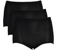 Sloggi Women's Maxi Briefs 24/7 Microfibre – Pack of 3 – Black