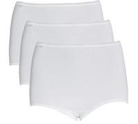 Sloggi Womens 24/7 Microfibre 3 Pair Pack Maxi Briefs - White - Size 6XL