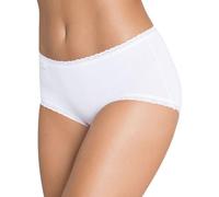 24/7 Cotton Lace Midi 3 Pack Briefs Sloggi White 20