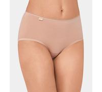 Sloggi Womens 24/7 Cotton Midi C3p Boxer Briefs, Brush, 22 UK