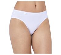 Sloggi Womens 24/7 Cotton Tai 3 Pack Briefs - White - Size Small