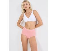 Sloggi 3pk Basic+ Maxi Cotton Rich Full Briefs Red Mix