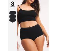 sloggi Basic+ Maxi Cotton Briefs, Pack of 3