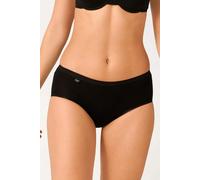 Pack of 4 Basic + Midi Knickers in Cotton Black
