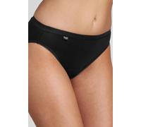 Sloggi Basic+ Tai 4P, Black, Size 10, Women Black
