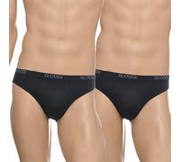 Sloggi Basic 2-Pack Men's Mini Briefs, Black
