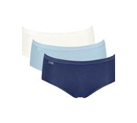 Basic+ Midi 3 Pack Briefs Dark Blue/Light Blue/White Blue XL - 16