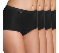 Womens Cotton Briefs Maxi Basic+ Soft Gusseted in Various Colours- 4 Pack Sloggi