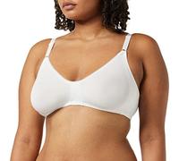 Sloggi Women's Bra Basic+ N - Non-Wired Cotton-Rich Soft-Cup Unpadded - White 34C