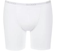 Men's Long Basic Boxer with External Elastic in Stretch Cotton by Sloggi