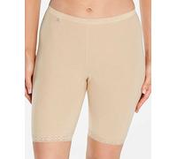Sloggi Briefs Basic+ Long - 95% Cotton - Lace Trim - Beige - 5XL