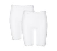 Sloggi Basic Long Knickers 2 Pack Cotton Long Leg Briefs Anti Chafing 10218671