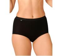 Sloggi Women's Maxi Briefs Basic+ - 95% Cotton 3 Pack - Black Size 20 (3XL)