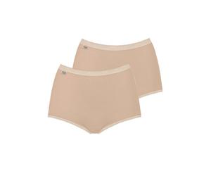 Sloggi Basic+ Maxi Brief 2 Pack - Skin - L - 14