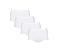 Sloggi Basic+ Maxi Brief 3 Pack + 1 Free - White - M - 12
