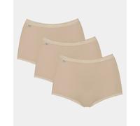 Women's maxi panties Sloggi Basic+ (x3) Beige 54